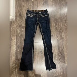 Rock Revival Women's Deep Indigo Boot Cut Jeans